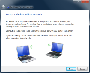Menghubungkan 2 Laptop Via Wireless (ad hoc) di Windows 7 - 1